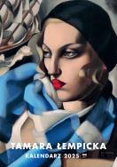 Okładka książki Kalendarz 2025 - Tamara Łempicka wzór 2 A3