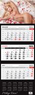 Okładka książki Kalendarz 2025 Trójdzielny Premium Pretty Women