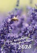 Okładka książki Kalendarz 2025 z ks. Twardowskim - pszczoła