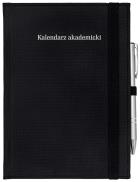 Kalendarz akad. 2023/24 A5 tyg. Piko czarny. Wydawca: Wokół nas. ZdrowePodejscie.pl Opakowanie Kalendarz akad. 2023/24 A5 tyg. Piko czarny
