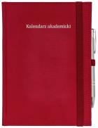 Kalendarz akad. 2023/24 A5 tyg. Piko czerwony. Wydawca: Wokół nas. ZdrowePodejscie.pl Opakowanie Kalendarz akad. 2023/24 A5 tyg. Piko czerwony
