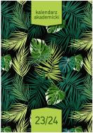 Kalendarz akademicki 2023/24 A5 tyg. PCV Palmy. Wydawca: Wokół nas. ZdrowePodejscie.pl Opakowanie Kalendarz akademicki 2023/24 A5 tyg. PCV Palmy