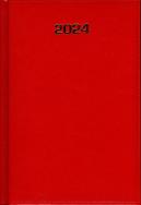 Okładka książki Kalendarz książkowy 2024 A5 dzień na stronie