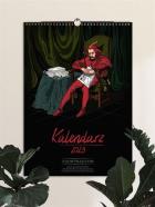 Okładka książki KALENDARZ LITERACKI A3 2023