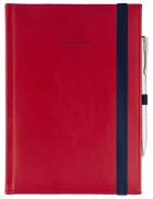 Kalendarz nauczyciela 2023/24 A5 dzienny czerwony. Wydawca: Wokół nas. ZdrowePodejscie.pl Opakowanie Kalendarz nauczyciela 2023/24 A5 dzienny czerwony