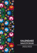 Okładka książki Kalendarz nauczycielski 2022/2023 folk