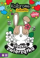 Okładka książki Kolorowa zabawa. Słodkie zwierzątka