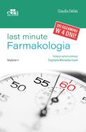 Last minute. Farmakologia. Autor: D. Mirowska-Guzel. ZdrowePodejscie.pl Okładka książki Last minute. Farmakologia