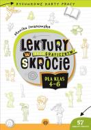 Lektury w teleGRAFICZNYM skrócie dla klas 4-6. Autor: Monika Iwanowska. ZdrowePodejscie.pl Okładka książki Lektury w teleGRAFICZNYM skrócie dla klas 4-6