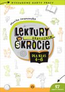Lektury w teleGRAFICZNYM skrócie dla klas 46. Autor: Monika Iwanowska. ZdrowePodejscie.pl Okładka książki Lektury w teleGRAFICZNYM skrócie dla klas 46