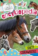 Mała encyklopedia. Konie. Autor: Monika Ślizowska. ZdrowePodejscie.pl Okładka książki Mała encyklopedia. Konie