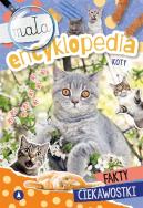 Mała encyklopedia. Koty. Autor: Wioleta Żyłowska. ZdrowePodejscie.pl Okładka książki Mała encyklopedia. Koty