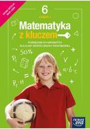 Okładka książki Matematyka SP 6 Mat. z kluczem Podr. cz.1 2022 NE