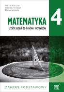 Okładka książki Matematyka zbiór zadań dla klasy 4 liceum i technikum zakres podstawowy