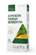 Medica Herbs Gymnema + morwa + berberyna 60kaps. Producent: Medica Herbs. ZdrowePodejscie.pl Zdjęcie produktu Medica Herbs Gymnema + morwa + berberyna 60kaps