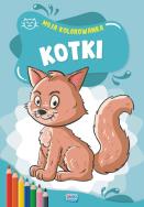 Okładka książki Moja kolorowanka. Kotki
