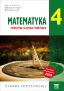 Okładka książki Nowe Matematyka podręcznik dla klasy 4 liceum i technikum zakres podstawowy