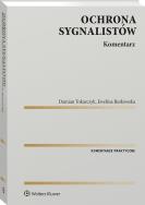 Okładka książki Ochrona sygnalistów. Komentarz