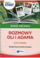 Okładka książki Pewny start.Wokół pór roku.Rozmowy Oli i Adama