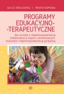 Programy edukacyjno-terapeutyczne dla uczniów z niepełnosprawnością intelektualną w stopniu umiarkowanym znacznym i niepełnosprawnością sprzężoną. Autor: Alicja Tanajewska, Naprawa Renata. ZdrowePodejscie.pl Okładka książki Programy edukacyjno-terapeutyczne dla uczniów z niepełnosprawnością intelektualną w stopniu umiarkowanym znacznym i niepełnosprawnością sprzężoną