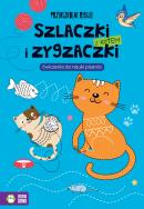 Okładka książki Przedszkolak rysuje. Szlaczki i zygzaczki z kotem
