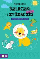 Okładka książki Przedszkolak rysuje. Szlaczki i zygzaczki z lwem