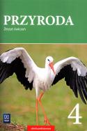 Przyroda 4 Zeszyt ćwiczeń. Autor: Gromek Ewa, Kłos Ewa, Kofta Wawrzyniec. ZdrowePodejscie.pl Okładka książki Przyroda 4 Zeszyt ćwiczeń
