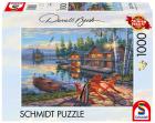 Opakowanie Puzzle 1000 PQ Jezioro Loon USA Darrel Bush 112718