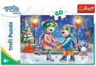 Opakowanie Puzzle 60 Zima u Treflików TREFL