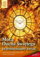 Okładka książki Religia SP 8 podr Mocą Ducha Świętego...