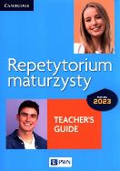 Repetytorium maturzysty Matura 2023 Język angielski Teacher's Guide. Autor:   Praca zbiorowa. ZdrowePodejscie.pl Okładka książki Repetytorium maturzysty Matura 2023 Język angielski Teacher's Guide
