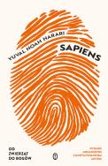 Sapiens. Autor: Yuval Noah Harari. ZdrowePodejscie.pl Okładka książki Sapiens