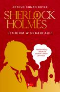 Okładka książki Sherlock Holmes Studium w szkarłacie - uszkodzone