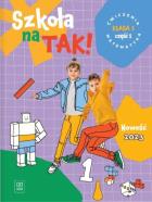 Okładka książki Szkoła na tak matematyka karty ćwiczeń dla klasa 1 część 1 szkoła podstawowa