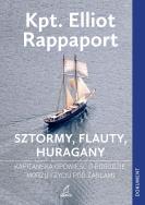 Okładka książki SZTORMY, FLAUTY, HURAGANY. Kapitańska opowieść o pogodzie, morzu i życiu pod żaglami