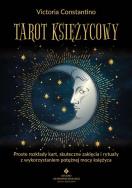 Tarot księżycowy. Autor: Victoria Constantino. ZdrowePodejscie.pl Okładka książki Tarot księżycowy