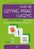 Uczę się czytać, pisać i liczyć KP cz.3 w.2023. Autor: Alicja Tanajewska, Naprawa Renata. ZdrowePodejscie.pl Okładka książki Uczę się czytać, pisać i liczyć KP cz.3 w.2023