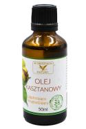 W Objęciach Natury Olej z kasztana 50ml. Producent: W Objęciach Natury. ZdrowePodejscie.pl Zdjęcie produktu W Objęciach Natury Olej z kasztana 50ml