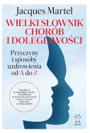 Wielki słownik chorób i dolegliwości. Przyczyny i sposoby uzdrowienia od A do Z. Autor: Jacques Martel. ZdrowePodejscie.pl Okładka książki Wielki słownik chorób i dolegliwości. Przyczyny i sposoby uzdrowienia od A do Z