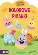 Okładka książki Wiosenne malowanki. Kolorowe pisanki