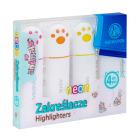 Opakowanie Zakreślacze z uszkami Astrapen Animals neon 4 kolory