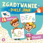 Okładka książki Zgadywanie-doklejanie. Literki
