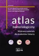 Okładka książki Atlas bakteriologiczny. Wybrane materiały dla studentów i lekarzy