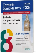 Egzamin ósmoklasisty SP 8 J. ang. Repetytorium. Autor:   Praca zbiorowa. ZdrowePodejscie.pl Okładka książki Egzamin ósmoklasisty SP 8 J. ang. Repetytorium