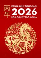 Feng Shui Tong Shu 2026. Autor: Dragon and Tiger. ZdrowePodejscie.pl Okładka książki Feng Shui Tong Shu 2026