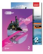 Okładka książki Fizyka LO 2 Eduset + podręcznik ZP