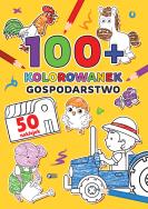 Okładka książki Gospodarstwo. 100+ kolorowanek - uszkodzone