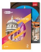 Okładka książki Historia LO 2 Eduset + podręcznik ZP