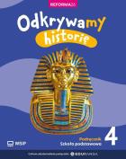 Okładka książki Historia SP 4 Odkrywamy historię podręcznik