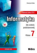 Okładka książki Informatyka SP 7 Teraz bajty 3D podręcznik w.2026